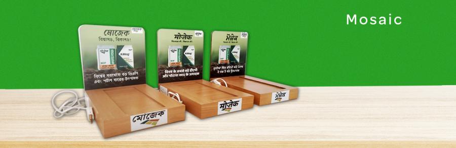 Amplified Display Marketing With Our Counter Top Display For Mosaic India